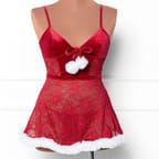 Product image - Lace & Velvet Babydoll