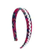 Product image - Plaid Ric Rac Headband in Scottie Stewart