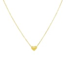 Product image - Gold Puffy Heart Necklace