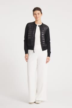 The Duchess | Down / Wool Jacket | Midnight Black